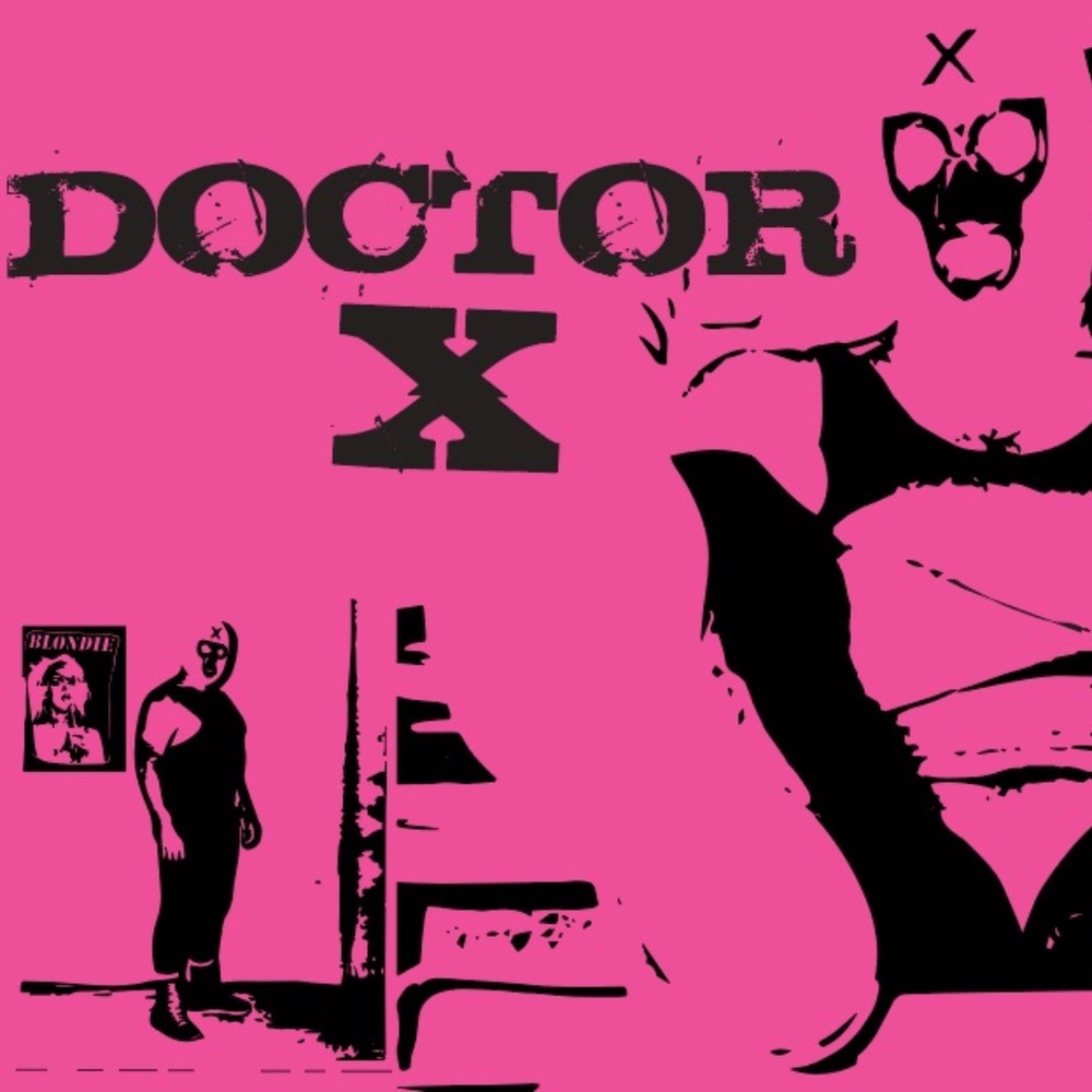 DOCTOR X Vintage Punk Rock Design t-shirt